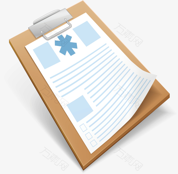 医生使用的医疗病例