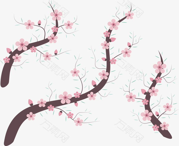 春天粉色浪漫桃花