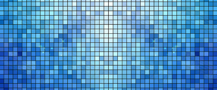 马赛克蓝色风格背景