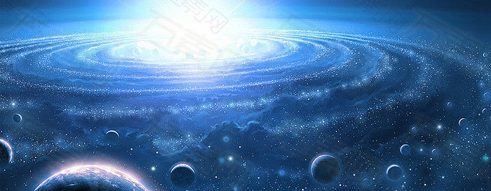 宇宙科幻背景图