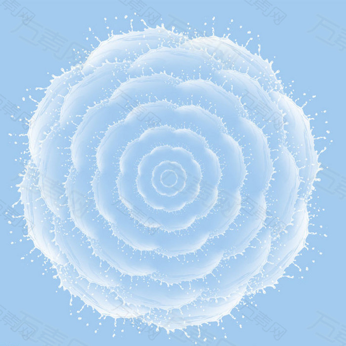 梦幻水样背景图