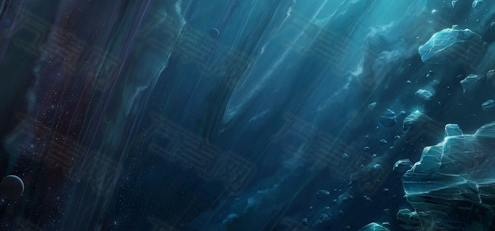 科幻星河陨石图片