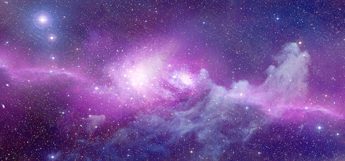 紫色星空背景