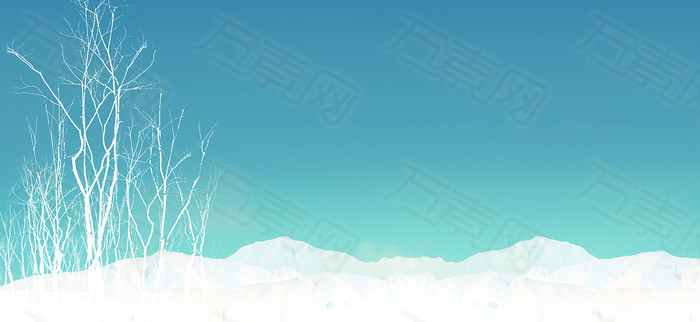 雪地背景 电商 狂欢 19 5px 编号2858 Jpg格式 万素网