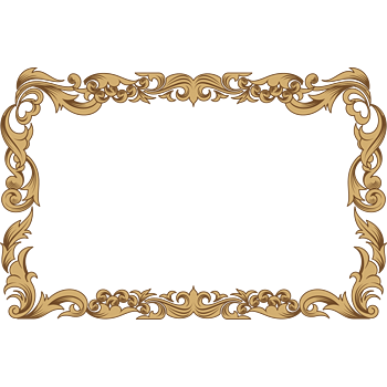 欧式复古华丽边框矢量图