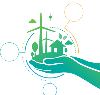 低碳节能环保绿色生态科技大自然