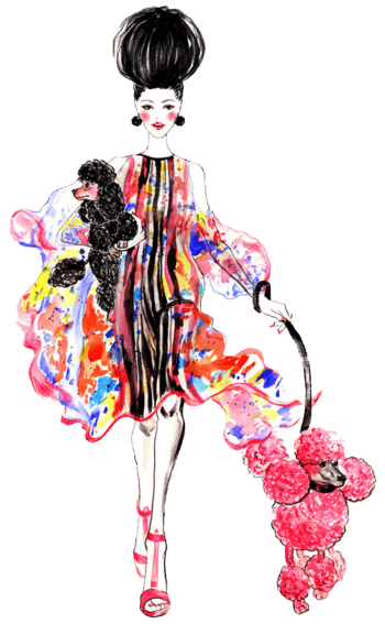 免扣摩登女郎免抠元素免费下载,图片编号3512701,万素网