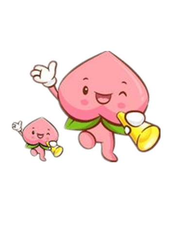 卡通桃子