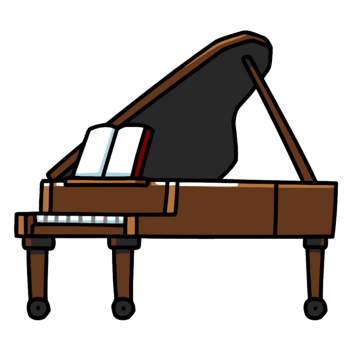 手绘钢琴