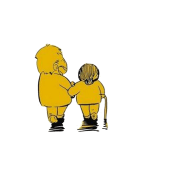 儿子搀扶母亲素材