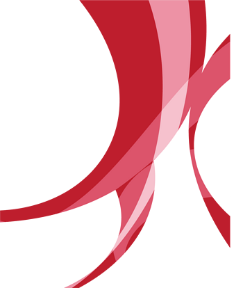 红色喜庆波浪线