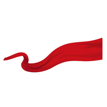 红色丝带彩带绸带绸缎漂浮装饰