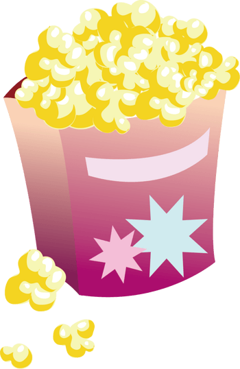 爆米花素材图片