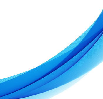 蓝色矢量飘带