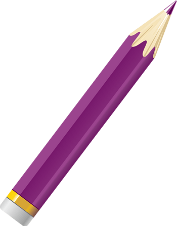 紫色铅笔