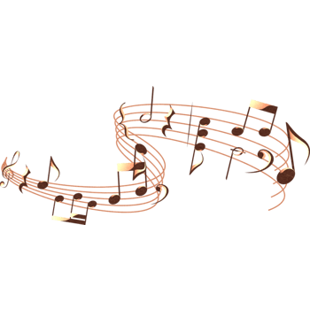 卡通音乐乐符
