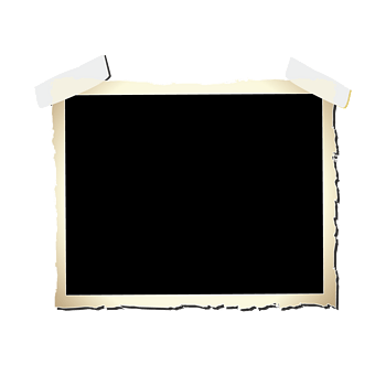 矢量黑底照片底片贴纸