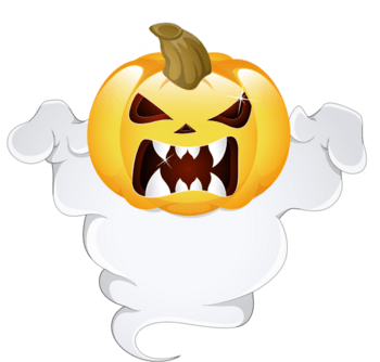 南瓜头魔鬼万圣节素材