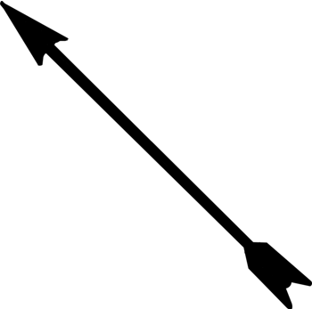 射箭箭头射击黑色