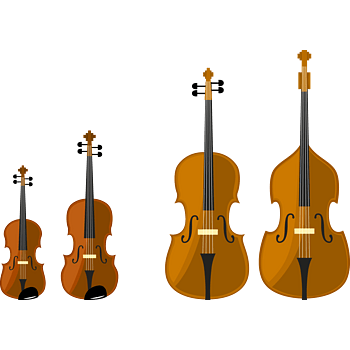 手绘大提琴
