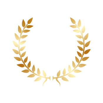 金色橄榄枝花环