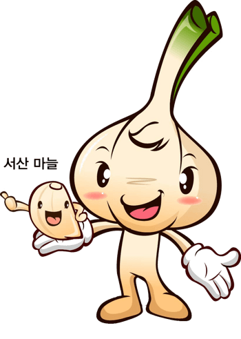 卡通大蒜