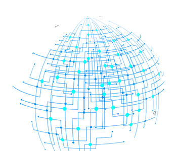 地球球型科技网状图案