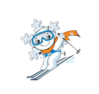 奥运滑雪动漫图片图片