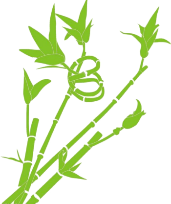 绿色卡通富贵竹素材