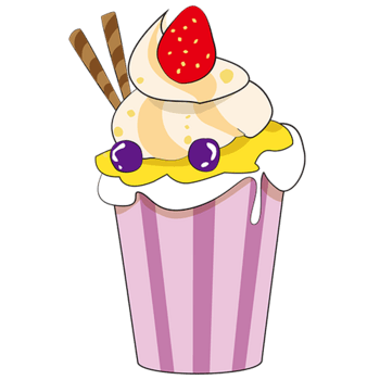 卡通杯装冰淇淋