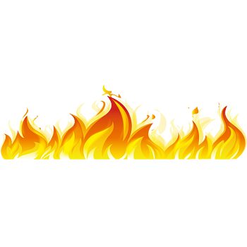 金色火焰矢量图