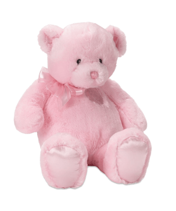 粉红色毛熊