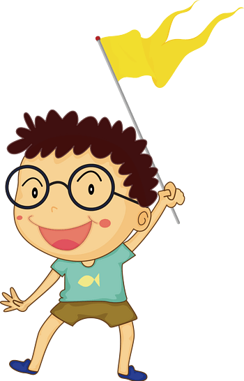 导游卡通矢量图