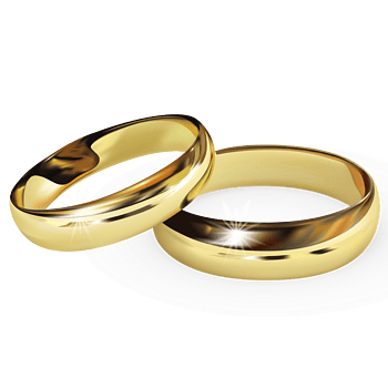 金色对戒免抠元素图片_元素素材3205707_万素网