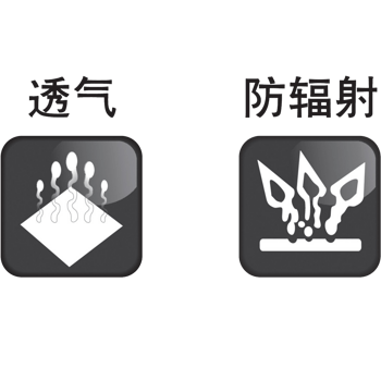矢量防辐射logo