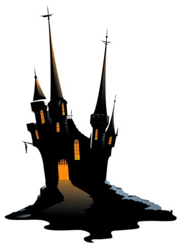 万圣节尖尖的城堡