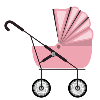 卡通婴儿车图片免费下载_卡通婴儿车素材_万素网