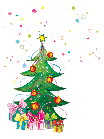 圣诞树卡通