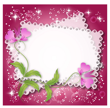 花朵卡片装饰贺卡封面