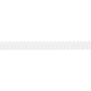 长方形白色蕾丝花边花纹