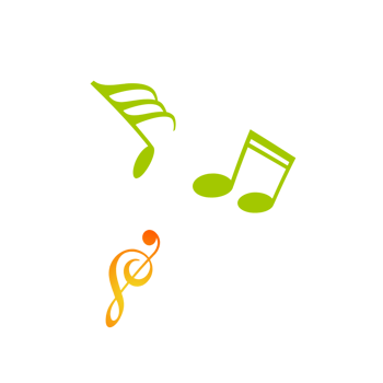 漂浮音符免抠元素图片-元素素材5002027-万素网