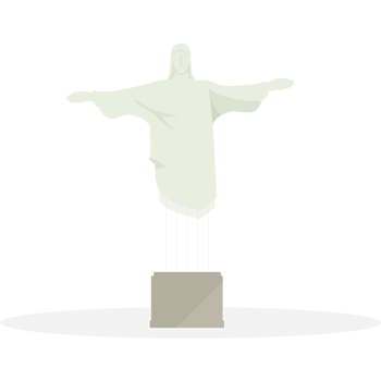 矢量名胜古迹耶稣像