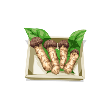 杏鲍菇卡通样式