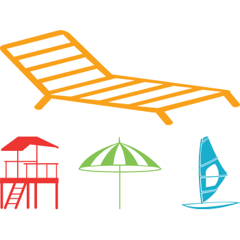 海边躺椅 素材 免费海边躺椅图片素材 海边躺椅素材大全 万素网