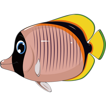 养鱼袋子矢量素材