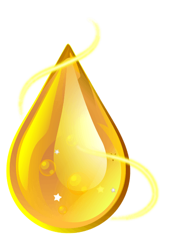 金色水滴