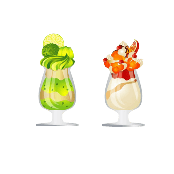 缤纷奶茶冰淇淋