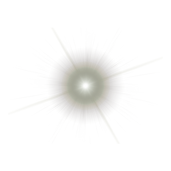 灰色放射光源效果元素
