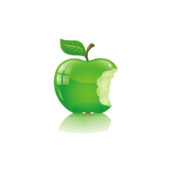 被咬一口的青苹果