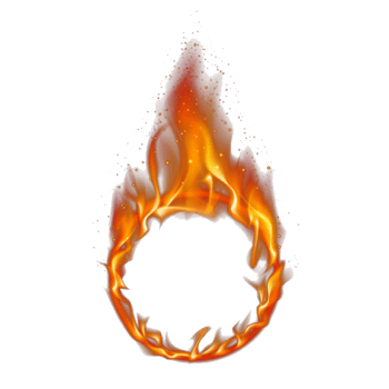 火星四溅火球火苗